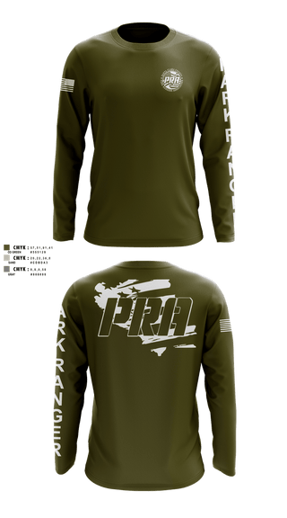 Long Sleeve Performance Shirt, Santa Clara County Park Rangers, Police, Teamtime, Team time, sublimation, custom sports apparel, team uniforms, spirit wear, spiritwear, sports uniforms, custom shirts, team store, custom team store, fundraiser sports, apparel fundraiser