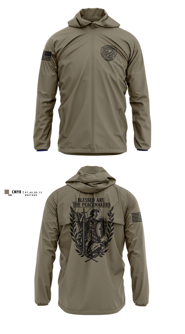 Windbreaker, Blytheville Police Department, Police, Teamtime, Team time, sublimation, custom sports apparel, team uniforms, spirit wear, spiritwear, sports uniforms, custom shirts, team store, custom team store, fundraiser sports, apparel fundraiser
