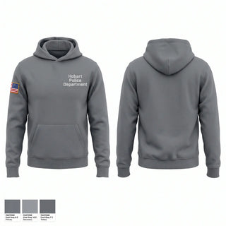 Hoodie, Hobart Police Department, Police, Teamtime, Team time, sublimation, custom sports apparel, team uniforms, spirit wear, spiritwear, sports uniforms, custom shirts, team store, custom team store, fundraiser sports, apparel fundraiser
