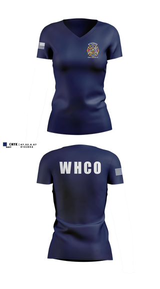Womens Short Sleeve Vneck Shirt, Wyndmoor Hose Company #1, Fire Department, Teamtime, Team time, sublimation, custom sports apparel, team uniforms, spirit wear, spiritwear, sports uniforms, custom shirts, team store, custom team store, fundraiser sports, apparel fundraiser