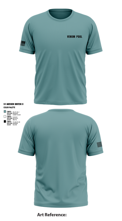 Venom Pool 58495757 Short Sleeve Performance Shirt - 2