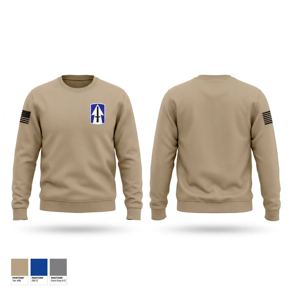Crew Neck Sweatshirt, Alpha company 1-151, Army, Teamtime, Team time, sublimation, custom sports apparel, team uniforms, spirit wear, spiritwear, sports uniforms, custom shirts, team store, custom team store, fundraiser sports, apparel fundraiser