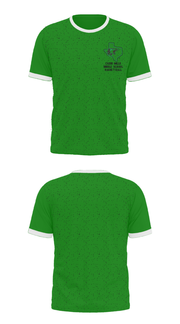 Short Sleeve Performance Shirt, Caddo Mills Middle School Basketball, Men's Basketball, Teamtime, Team time, sublimation, custom sports apparel, team uniforms, spirit wear, spiritwear, sports uniforms, custom shirts, team store, custom team store, fundraiser sports, apparel fundraiser