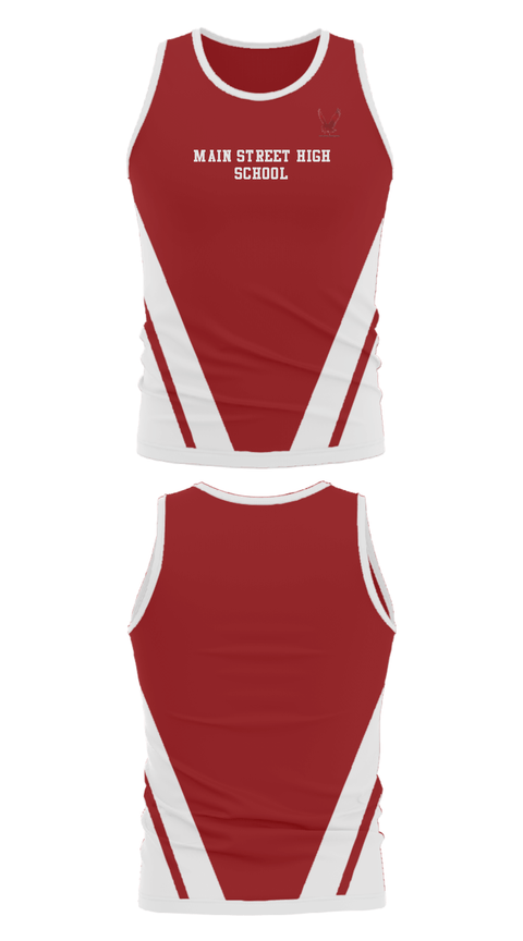 Tank Top, Main Street High School, Spirit Store, Teamtime, Team time, sublimation, custom sports apparel, team uniforms, spirit wear, spiritwear, sports uniforms, custom shirts, team store, custom team store, fundraiser sports, apparel fundraiser