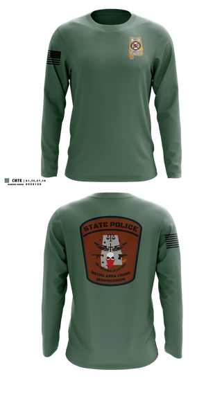 Long Sleeve Performance Shirt, MACS, Police, Teamtime, Team time, sublimation, custom sports apparel, team uniforms, spirit wear, spiritwear, sports uniforms, custom shirts, team store, custom team store, fundraiser sports, apparel fundraiser