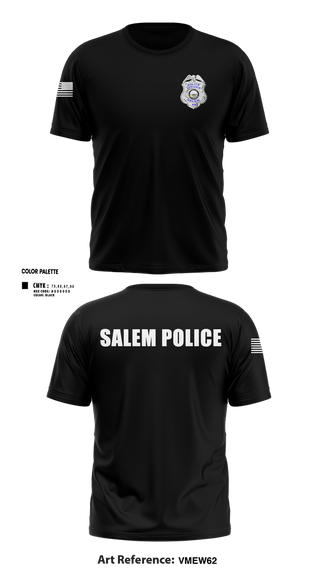 Old School Cotton Feel Shirt, Salem Police, Police, Teamtime, Team time, sublimation, custom sports apparel, team uniforms, spirit wear, spiritwear, sports uniforms, custom shirts, team store, custom team store, fundraiser sports, apparel fundraiser