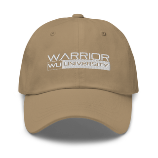 Warrior University Classic Dad Hat | Yupoong 6245CM