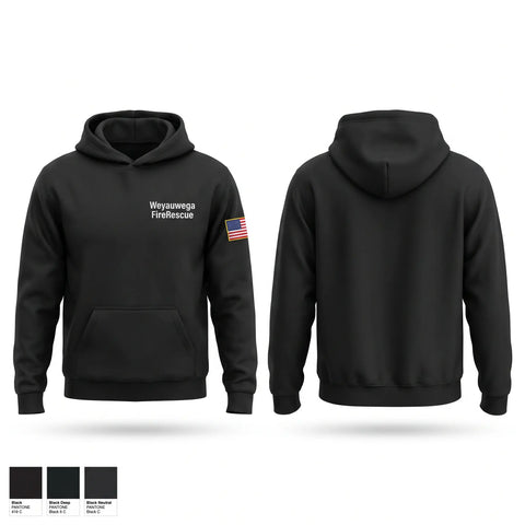 Hoodie, Weyauwega Fire/Rescue, Fire Department, Teamtime, Team time, sublimation, custom sports apparel, team uniforms, spirit wear, spiritwear, sports uniforms, custom shirts, team store, custom team store, fundraiser sports, apparel fundraiser