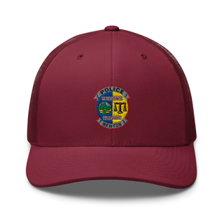 Newton Police Department 7766110 Retro Trucker Hat | Yupoong 6606