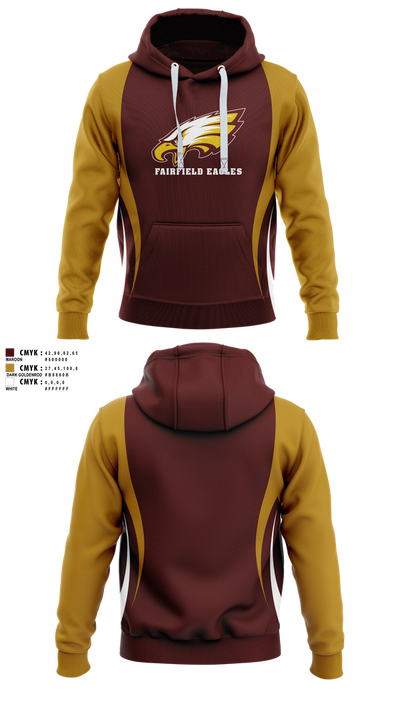 Fairfield Eagles 46298674 Hoodie - 2 (1)