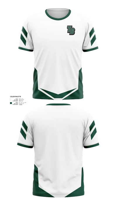 Twelve Bridges Rhinos 96167977 Short Sleeve Performance Shirt - 52