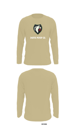 Long Sleeve Performance Shirt, 340th Psyop Co., , Teamtime, Team time, sublimation, custom sports apparel, team uniforms, spirit wear, spiritwear, sports uniforms, custom shirts, team store, custom team store, fundraiser sports, apparel fundraiser