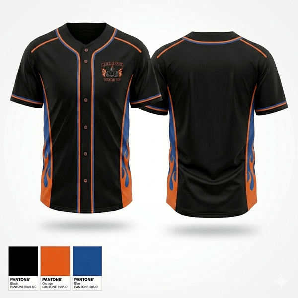 Full Button Baseball Jersey, DSTB, 3DSB, Army, Teamtime, Team time, sublimation, custom sports apparel, team uniforms, spirit wear, spiritwear, sports uniforms, custom shirts, team store, custom team store, fundraiser sports, apparel fundraiser