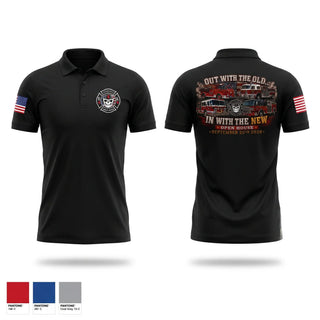 Short Sleeve Performance Polo, Great Notch Fire Company #4, Fire Department, Teamtime, Team time, sublimation, custom sports apparel, team uniforms, spirit wear, spiritwear, sports uniforms, custom shirts, team store, custom team store, fundraiser sports, apparel fundraiser