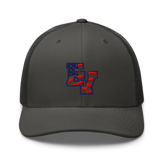 Patriots Retro Trucker Hat | Yupoong 6606