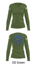 3rd Chemical Brigade H2F 36811155 Women's Long Sleeve V-neck Shirt - 57