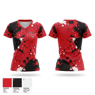 Womens Short Sleeve Vneck Shirt, RAGE, Men's Soccer, Teamtime, Team time, sublimation, custom sports apparel, team uniforms, spirit wear, spiritwear, sports uniforms, custom shirts, team store, custom team store, fundraiser sports, apparel fundraiser
