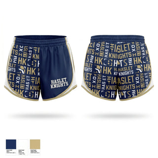 Womens Shorts, Haslet Knights, Baseball, Teamtime, Team time, sublimation, custom sports apparel, team uniforms, spirit wear, spiritwear, sports uniforms, custom shirts, team store, custom team store, fundraiser sports, apparel fundraiser