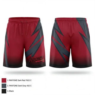 Athletic Shorts With Pockets, Boro BravesBoro braves, Baseball, Teamtime, Team time, sublimation, custom sports apparel, team uniforms, spirit wear, spiritwear, sports uniforms, custom shirts, team store, custom team store, fundraiser sports, apparel fundraiser