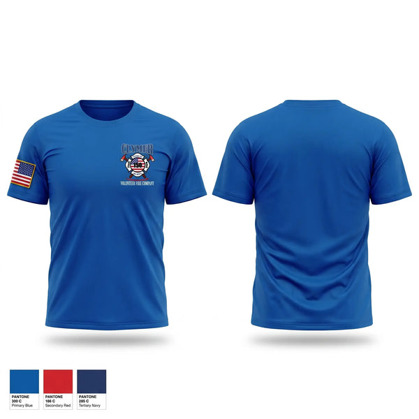 Short Sleeve Performance Shirt, Clymer Volunteer Fire Company #1, Fire Department, Teamtime, Team time, sublimation, custom sports apparel, team uniforms, spirit wear, spiritwear, sports uniforms, custom shirts, team store, custom team store, fundraiser sports, apparel fundraiser