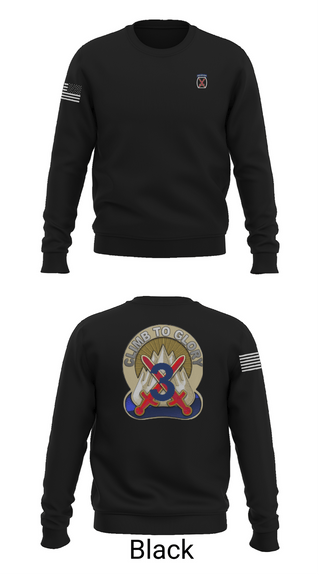 Crew Neck Sweatshirt, 3rd Brigade, 10th Mountain Division, Army, Teamtime, Team time, sublimation, custom sports apparel, team uniforms, spirit wear, spiritwear, sports uniforms, custom shirts, team store, custom team store, fundraiser sports, apparel fundraiser