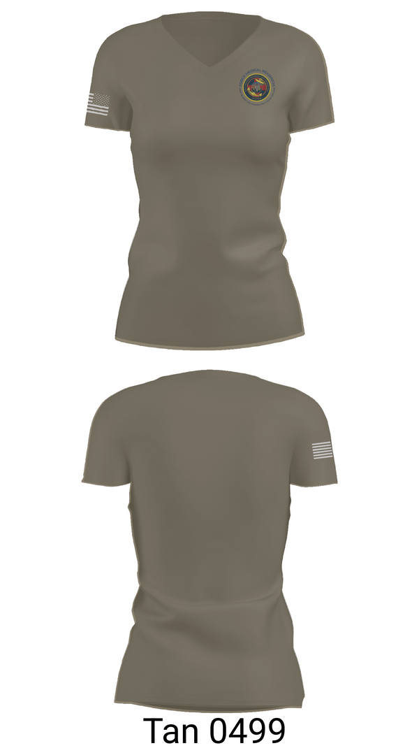 Womens Short Sleeve Vneck Shirt, NBHC Bahrain, Navy, Teamtime, Team time, sublimation, custom sports apparel, team uniforms, spirit wear, spiritwear, sports uniforms, custom shirts, team store, custom team store, fundraiser sports, apparel fundraiser