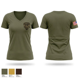 Womens Short Sleeve Vneck Shirt, Lee county swat, Police, Teamtime, Team time, sublimation, custom sports apparel, team uniforms, spirit wear, spiritwear, sports uniforms, custom shirts, team store, custom team store, fundraiser sports, apparel fundraiser