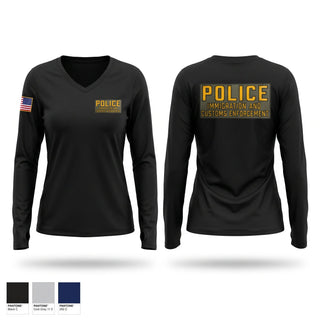 Old School Cotton Feel Shirt, DHS/ICE, Police, Teamtime, Team time, sublimation, custom sports apparel, team uniforms, spirit wear, spiritwear, sports uniforms, custom shirts, team store, custom team store, fundraiser sports, apparel fundraiser