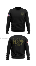 Dewey Beach Police K9 Crew Neck Sweatshirt - 3