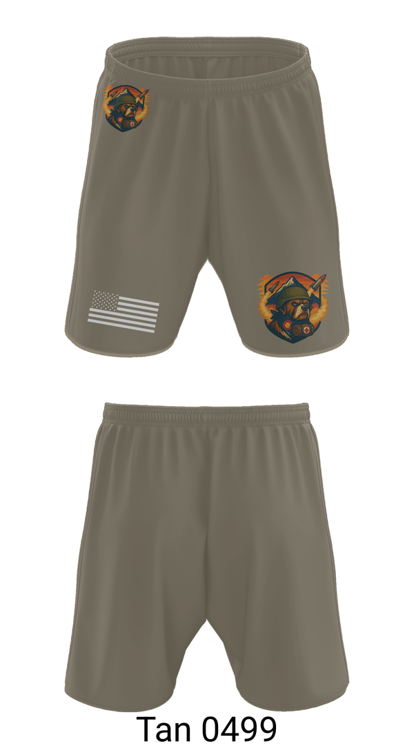 Athletic Shorts With Pockets, 10th Field Hospital (FWD), , Teamtime, Team time, sublimation, custom sports apparel, team uniforms, spirit wear, spiritwear, sports uniforms, custom shirts, team store, custom team store, fundraiser sports, apparel fundraiser