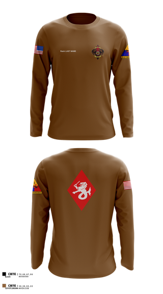 Long Sleeve Performance Shirt, , Army, Teamtime, Team time, sublimation, custom sports apparel, team uniforms, spirit wear, spiritwear, sports uniforms, custom shirts, team store, custom team store, fundraiser sports, apparel fundraiser
