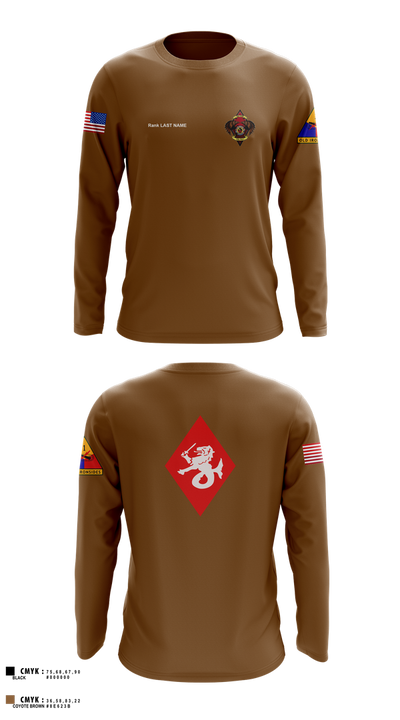 HHB/4-60th ADAR Long Sleeve Performance Shirt 13