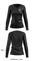 Cubs 30467708 Women's Long Sleeve V-neck Shirt - 5