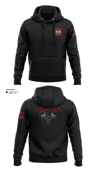 Hoodie, 821 CRS, Air Force, Teamtime, Team time, sublimation, custom sports apparel, team uniforms, spirit wear, spiritwear, sports uniforms, custom shirts, team store, custom team store, fundraiser sports, apparel fundraiser