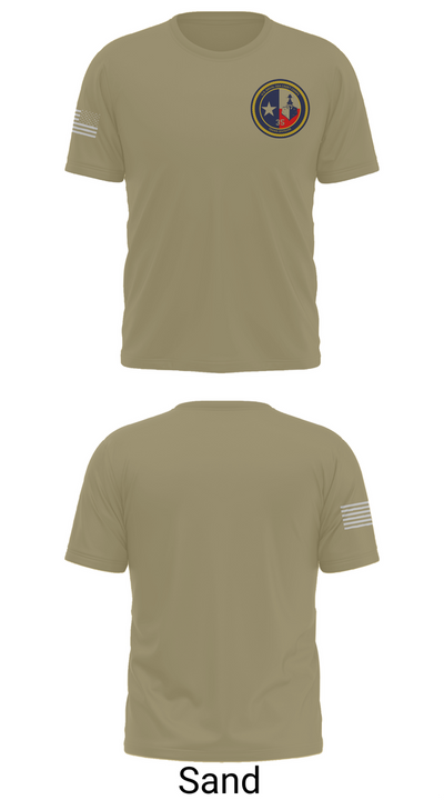 Texas Division 29729645 Old School Cotton Feel Shirt - 86