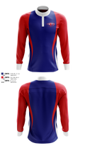 Burns Flat-Dill City Middle School 75143304 Quarter Zip Jacket - 1