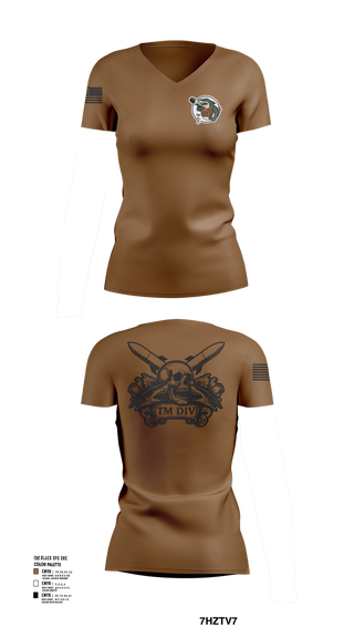 Womens Short Sleeve Vneck Shirt, USS Illinois (SSN 786), , Teamtime, Team time, sublimation, custom sports apparel, team uniforms, spirit wear, spiritwear, sports uniforms, custom shirts, team store, custom team store, fundraiser sports, apparel fundraiser