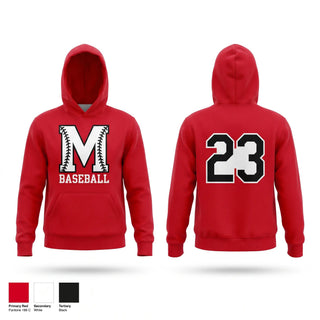 Hoodie, McEwen Baseball, Baseball, Teamtime, Team time, sublimation, custom sports apparel, team uniforms, spirit wear, spiritwear, sports uniforms, custom shirts, team store, custom team store, fundraiser sports, apparel fundraiser