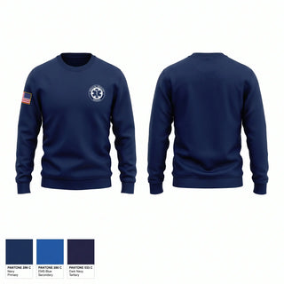 Crew Neck Sweatshirt, Sharon Ambulance, EMS/EMT, Teamtime, Team time, sublimation, custom sports apparel, team uniforms, spirit wear, spiritwear, sports uniforms, custom shirts, team store, custom team store, fundraiser sports, apparel fundraiser