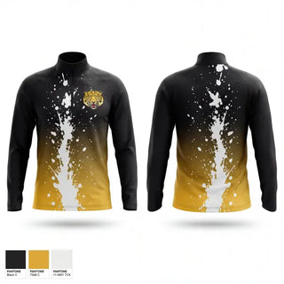 Quarter Zip Jacket, Tigers, Softball, Teamtime, Team time, sublimation, custom sports apparel, team uniforms, spirit wear, spiritwear, sports uniforms, custom shirts, team store, custom team store, fundraiser sports, apparel fundraiser
