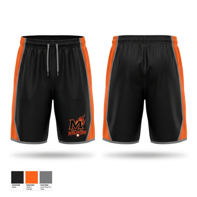 Menifee Wildfire Athletic Shorts With Pockets - 1