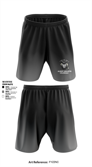 Athletic Shorts With Pockets, Albert Gallatin Colonials, , Teamtime, Team time, sublimation, custom sports apparel, team uniforms, spirit wear, spiritwear, sports uniforms, custom shirts, team store, custom team store, fundraiser sports, apparel fundraiser