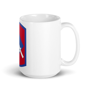 39th infantry 89191022 White Glossy Mug - Large
