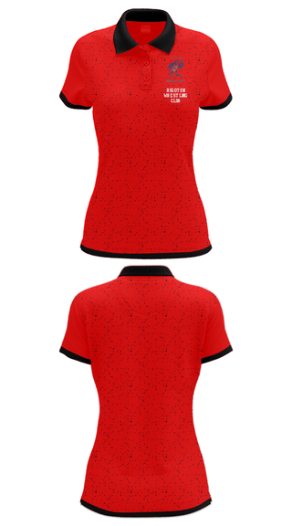 Women's Short Sleeve Performance Polo, Hugoton Wrestling Club, Wrestling, Teamtime, Team time, sublimation, custom sports apparel, team uniforms, spirit wear, spiritwear, sports uniforms, custom shirts, team store, custom team store, fundraiser sports, apparel fundraiser