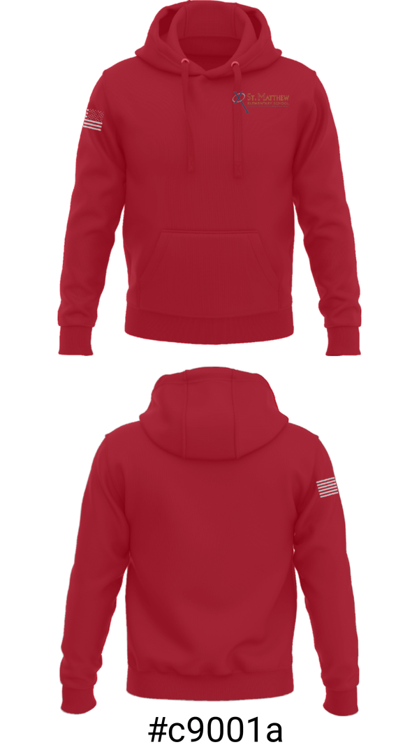 Hoodie, St Matthew School, Spirit Store, Teamtime, Team time, sublimation, custom sports apparel, team uniforms, spirit wear, spiritwear, sports uniforms, custom shirts, team store, custom team store, fundraiser sports, apparel fundraiser