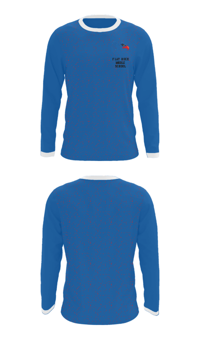 Flat Rock Middle School 74321004 Long Sleeve Performance Shirt - 34