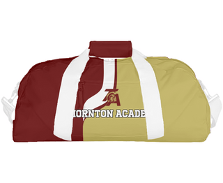 Duffle Bag, Thornton Academy, Spirit Store, Teamtime, Team time, sublimation, custom sports apparel, team uniforms, spirit wear, spiritwear, sports uniforms, custom shirts, team store, custom team store, fundraiser sports, apparel fundraiser