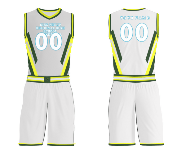 Womens Reversible Basketball Jersey, King Philip Regional High School Basketball, Women's Basketball, Teamtime, Team time, sublimation, custom sports apparel, team uniforms, spirit wear, spiritwear, sports uniforms, custom shirts, team store, custom team store, fundraiser sports, apparel fundraiser