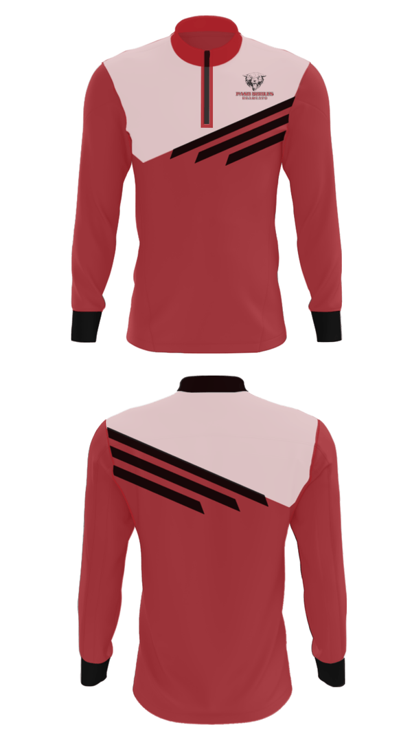 Quarter Zip Jacket, Paso Robles High School Basketball, Men's Basketball, Teamtime, Team time, sublimation, custom sports apparel, team uniforms, spirit wear, spiritwear, sports uniforms, custom shirts, team store, custom team store, fundraiser sports, apparel fundraiser