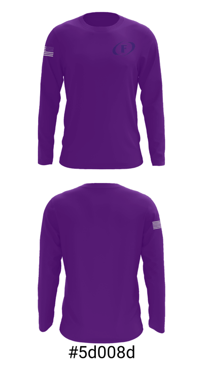 Hurricane Transition Academy 15895783 Long Sleeve Performance Shirt - 18